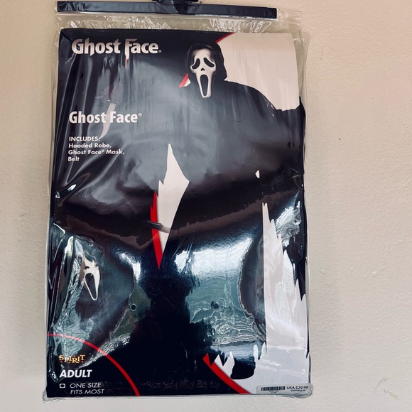 Adult Ghost Face Costume - Picture 3 of 5